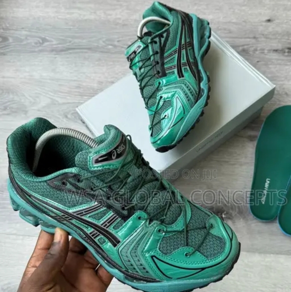 NEW ACICS UNAFFECTED X GEL KAYANO 14,  Infinite WONDERS PACK  POSY GREEN - Picture 1 of 16